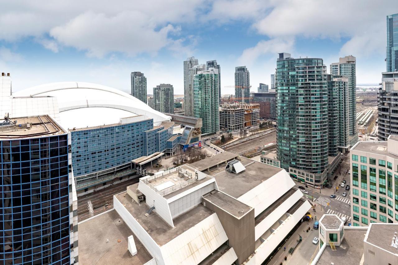 Across From The Cn Tower, Metro Toronto Convention Centre And Rogers Centre In Downtown Toronto Core Apartamento Exterior foto